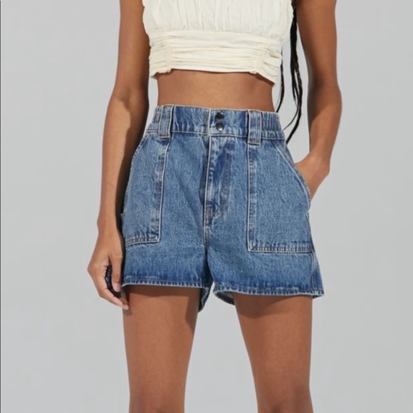 Urban Outfitters Shorts Nwt Uo 9s Y2k Skate Jean Shorts Medium